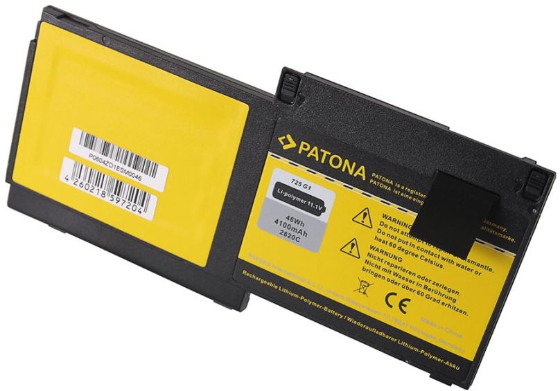 Baterie do notebooku PATONA pro HP Elitebook 725/820 G1 4100mAh Li-pol 11.1V