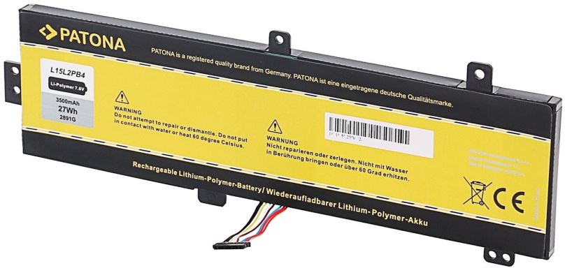 Baterie do notebooku Patona pro LENOVO Ideapad 310-15IBK  4100mAh Li-Pol 7,6V L15L2PB4