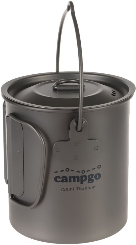 Hrnek Campgo 750 ml Titanium Hanging Cup