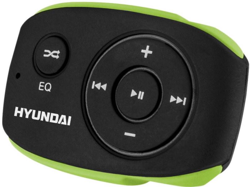 MP3 přehrávač Hyundai MP 312 4GB černo-zelený