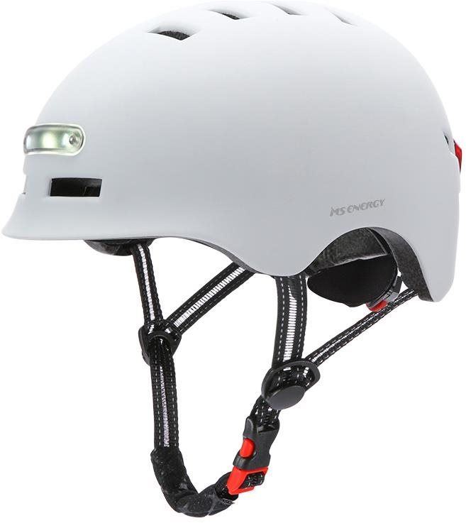 Helma na kolo MS Energy Helmet MSH-10S white vel. L (58-61 cm)