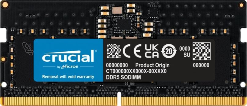 Operační paměť Crucial SO-DIMM 8GB DDR5 4800MHz CL40