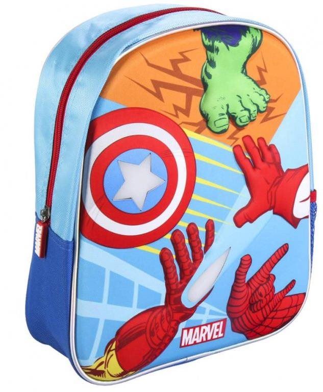 Dětský batoh Marvel: Avengers - dětský 3D blikající batoh