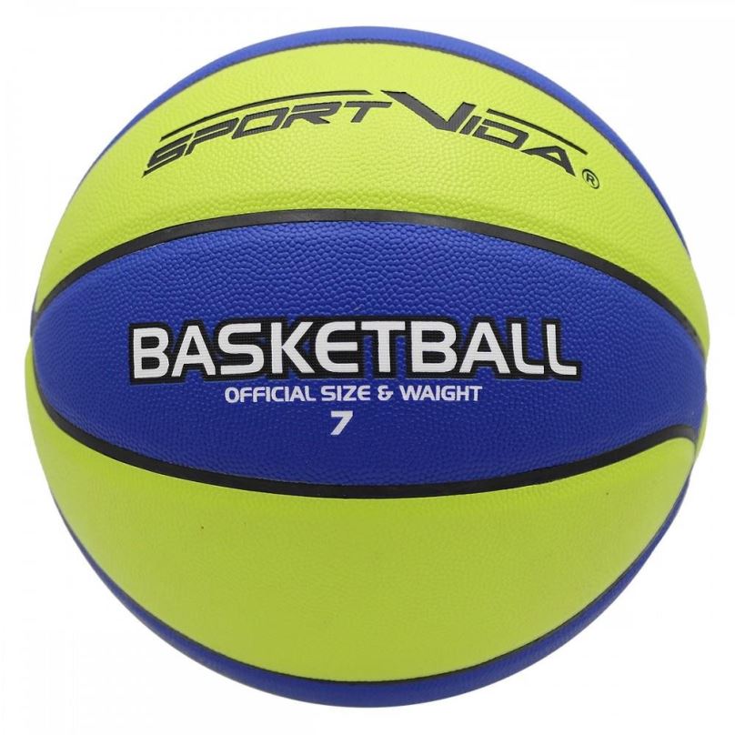 Basketbalový míč Basketbalový míč vel. 7, modro-zelený