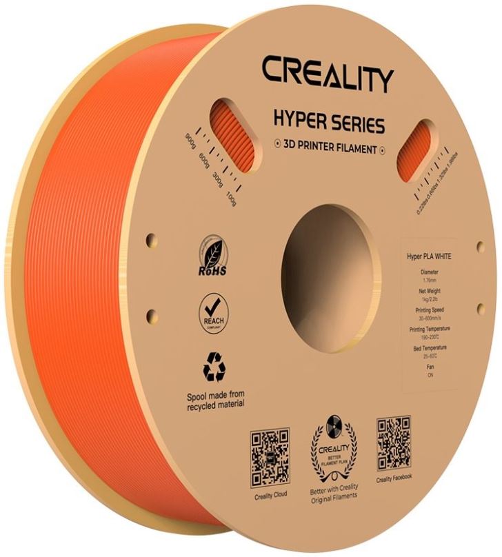 Filament Creality Hyper PLA Orange 1kg