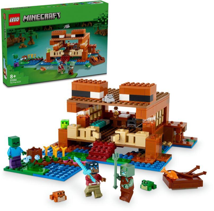 LEGO stavebnice LEGO® Minecraft® 21256 Žabí domek