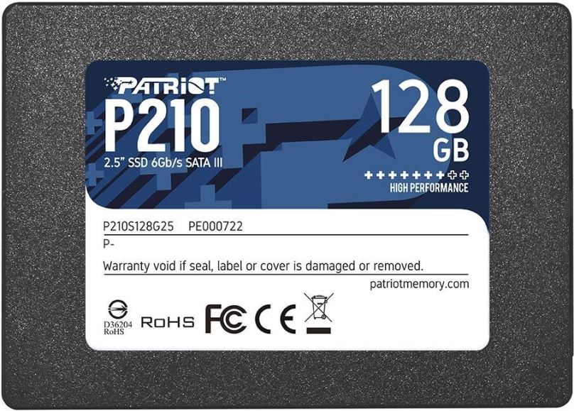 SSD disk Patriot P210 128GB