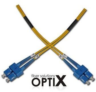 Datový kabel OPTIX SC-SC Optický patch cord  09/125 7m G.657A