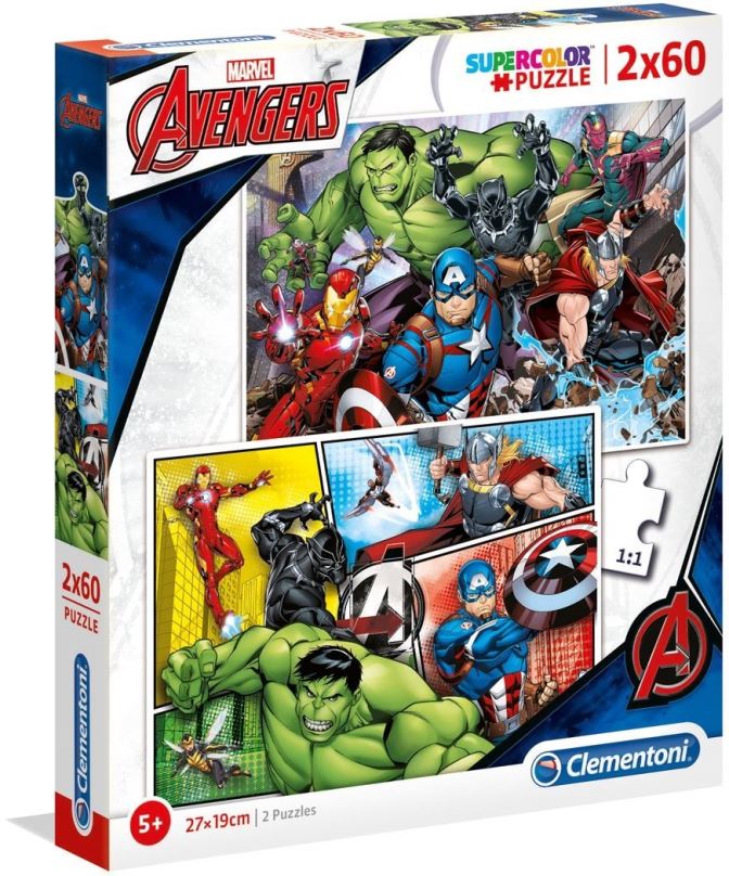 Puzzle Puzzle 2x60 Avengers