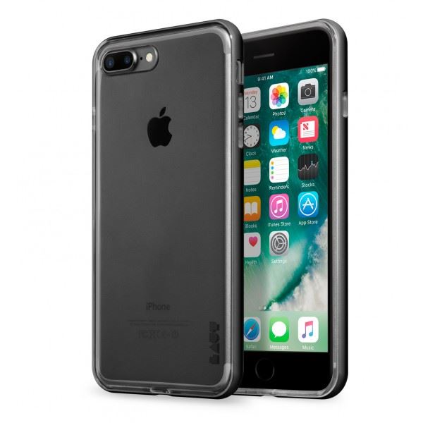 LAUT Exoframe case pro iPhone 8/7 Plus - Matt Black