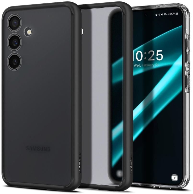 Kryt na mobil Spigen Ultra Hybrid Frost Black Samsung Galaxy S24+