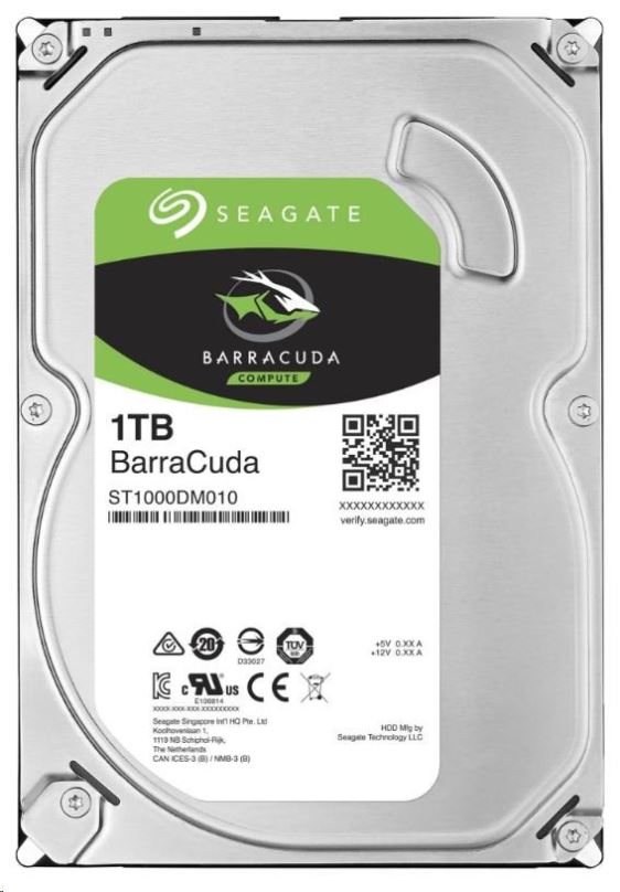 Pevný disk Seagate BarraCuda 1TB