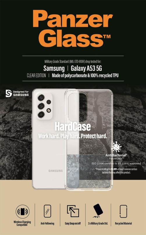 Kryt na mobil PanzerGlass HardCase Samsung Galaxy A53 5G
