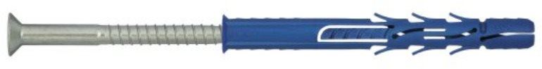 Hmoždinky Rawlplug Hmoždinka rámová uzlovací FF1, zápustná hlava TORX40 - zinek bílý; 10 x 200 mm
