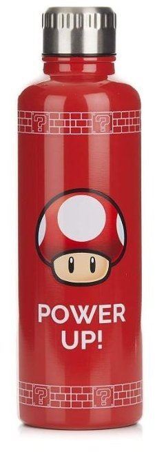 Láhev na pití Nintendo - Super Mario Power Up - nerezová láhev na pití