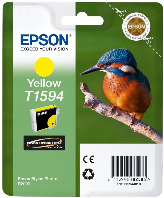 Cartridge Epson T1594 žlutá