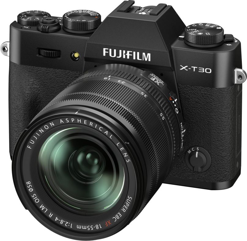 Digitální fotoaparát Fujifilm X-T30 II černý + Fujinon XF 18-55 mm f/2,8-4,0 R LM OIS