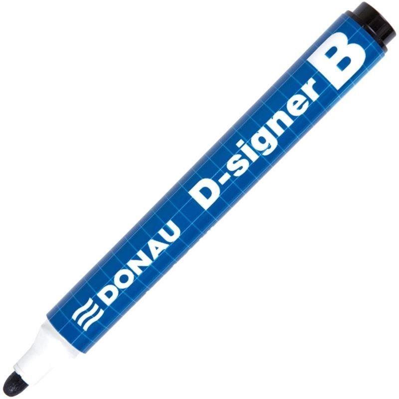 Popisovač DONAU D-SIGNER B 2-4 mm, černý