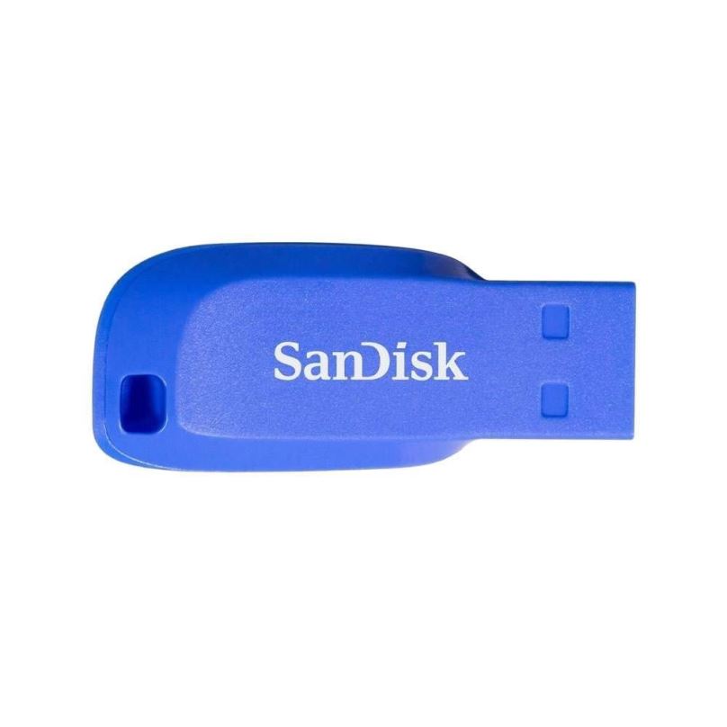 Flash disk SanDisk Cruzer Blade elektricky modrá