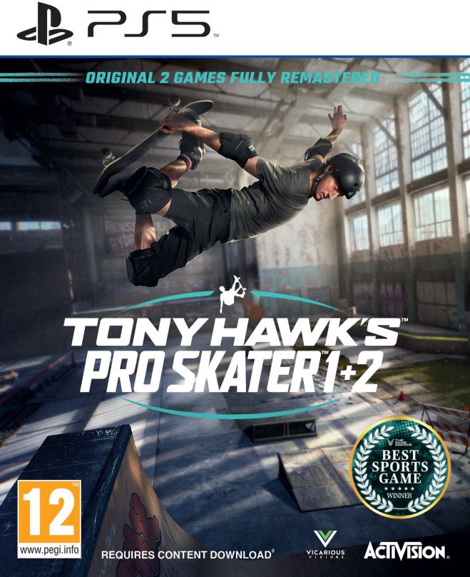 Hra na konzoli Tony Hawks Pro Skater 1 + 2 - PS5