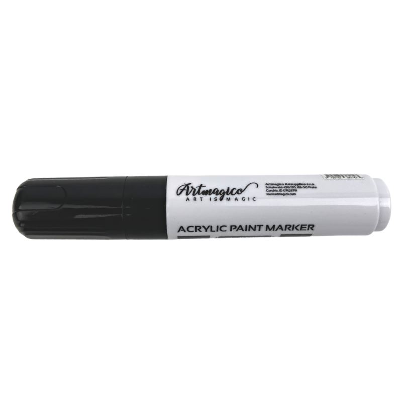 Artmagico akrylový popisovač XL (10 mm) Barva: Černá