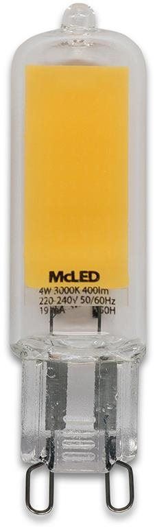 LED žárovka McLED LED G9, 4W, 3000K, 400lm