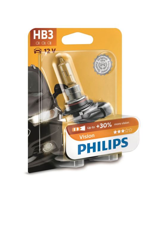 Autožárovka PHILIPS HB3 Vision 1 ks
