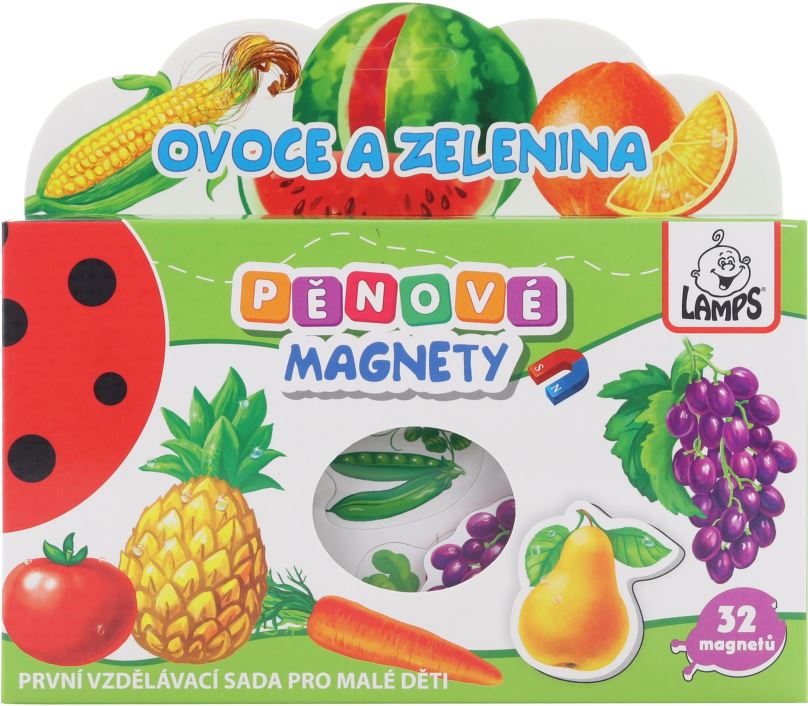 Magnet Pěnové magnety - Ovoce a zelenina