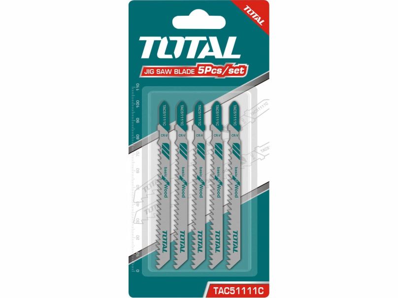 Sada pilových listů Total-Tools plátky do přímočaré pily TAC51111C