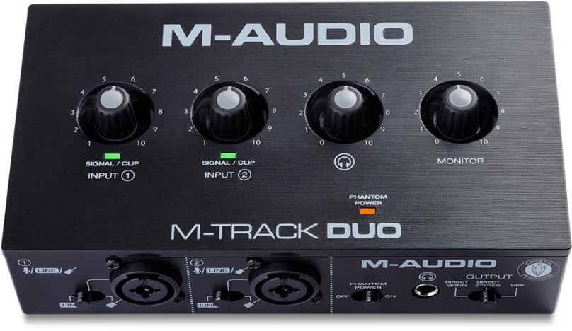 Externí zvuková karta M-Audio M-Track DUO