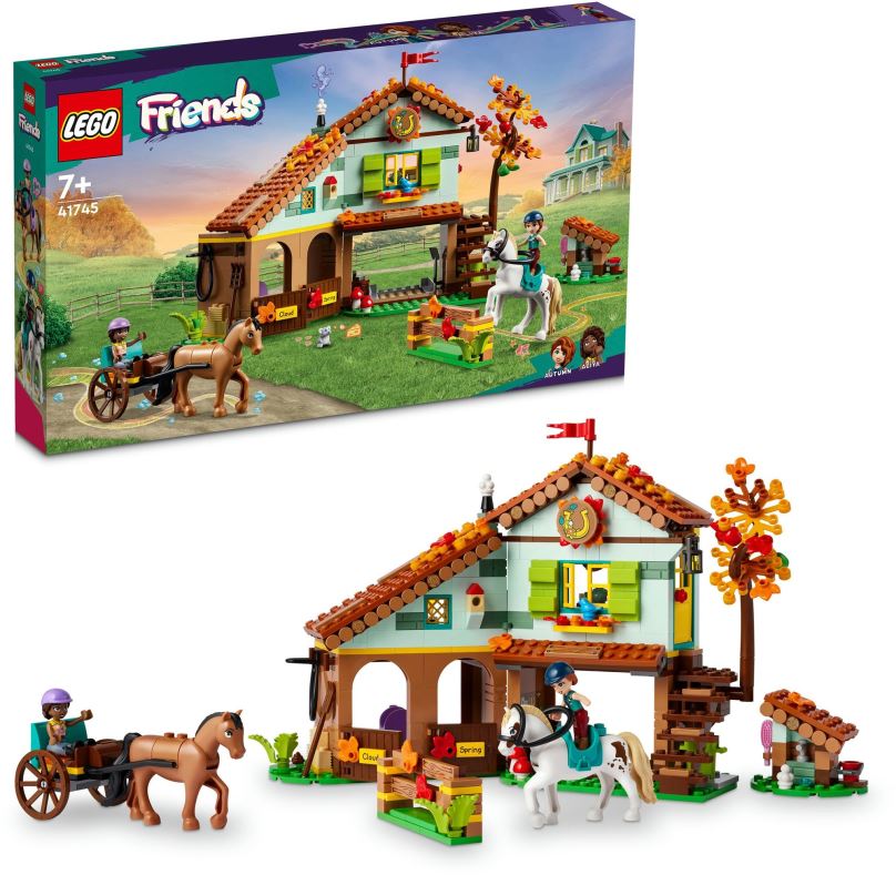 LEGO stavebnice LEGO® Friends 41745 Autumn a její koňská stáj