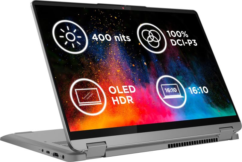 Tablet PC Lenovo IdeaPad Flex 5 14IRU8 Arctic Grey kovový + aktivní stylus Lenovo