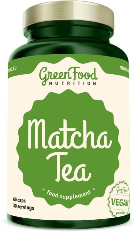 Matcha GreenFood Nutrition Matcha Tea 60 kapslí