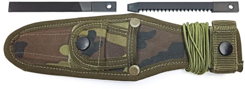 Pouzdro na nůž Mikov Uton 362-4 Camouflage MNS včetně příslušenství