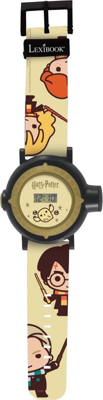 Dětské hodinky Lexibook Digitální projekční hodinky s 20 obrázky k promítání - Harry Potter