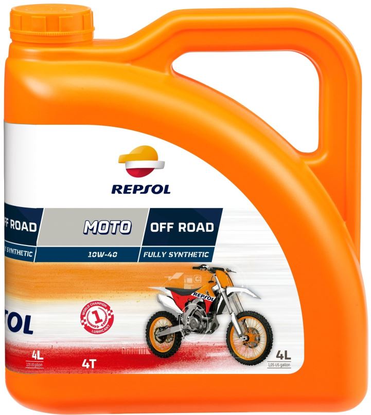 Motorový olej REPSOL MOTO OFF ROAD 4-T 10W-40 4l