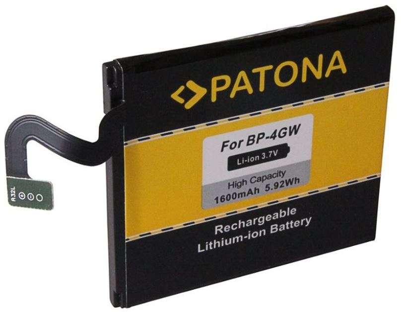 Baterie pro mobilní telefon PATONA pro Nokia BP-4GW 1600mAh 3.7V Li-Ion