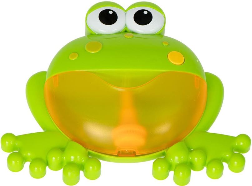 Hračka do vody Pěnová hračka do koupele s generátorem bublinek žába