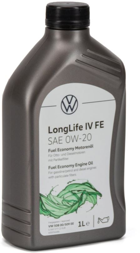 Motorový olej VW 0W20 Longlife IV 1L