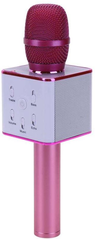 Dětský mikrofon Karaoke mikrofon Eljet Performance růžový