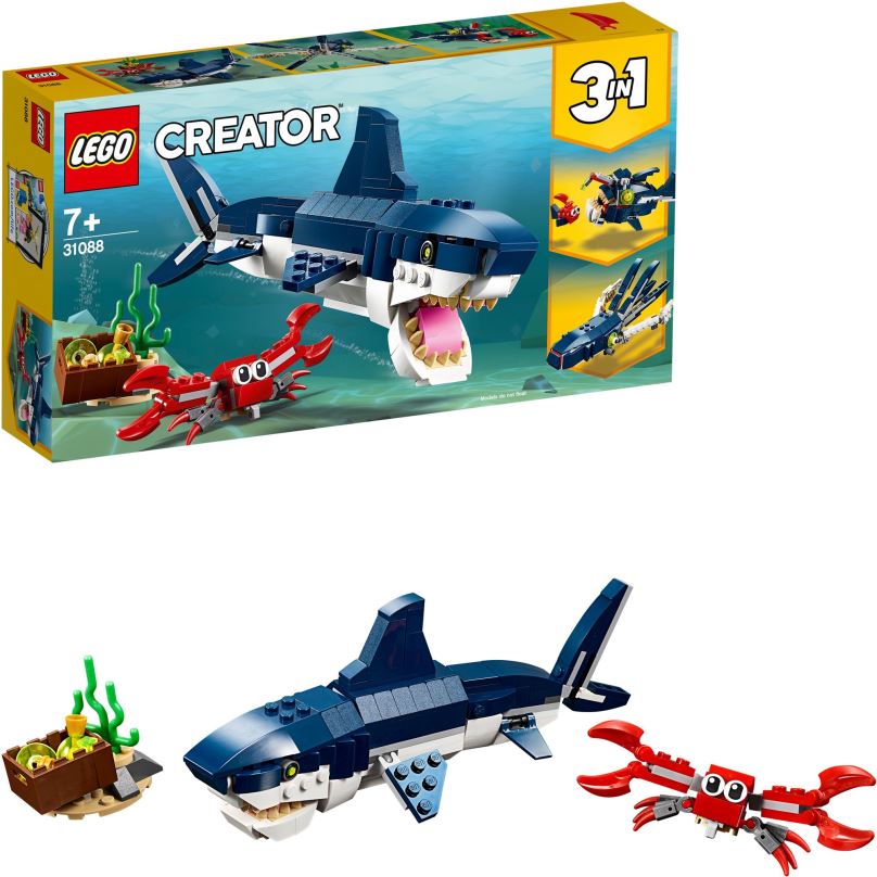 LEGO stavebnice LEGO® Creator 3 v 1 31088 Tvorové z hlubin moří
