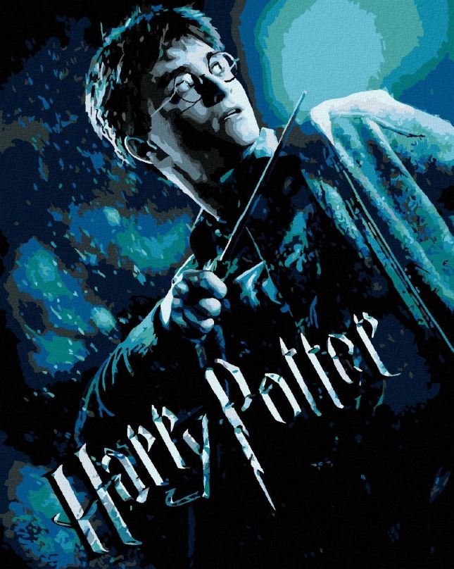Malování podle čísel Plakát Harry Potter a princ dvojí krve, 40x50 cm, vypnuté plátno na rám
