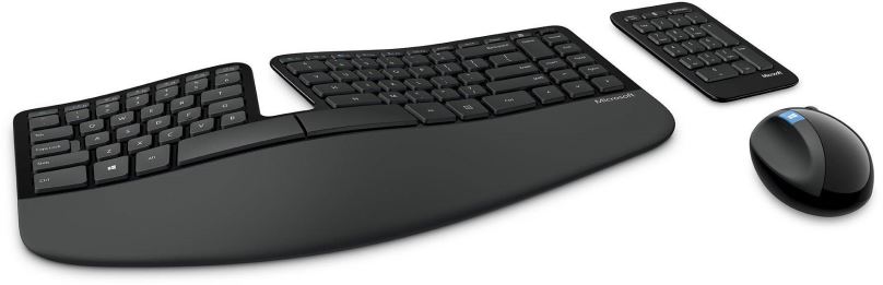 Set klávesnice a myši Microsoft Sculpt Ergonomic Desktop Wireless - CZ/SK