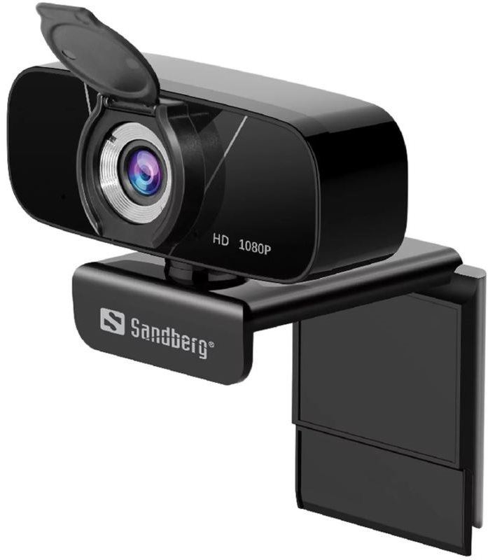 Webkamera Sandberg USB Chat Webcam 1080P HD, černá
