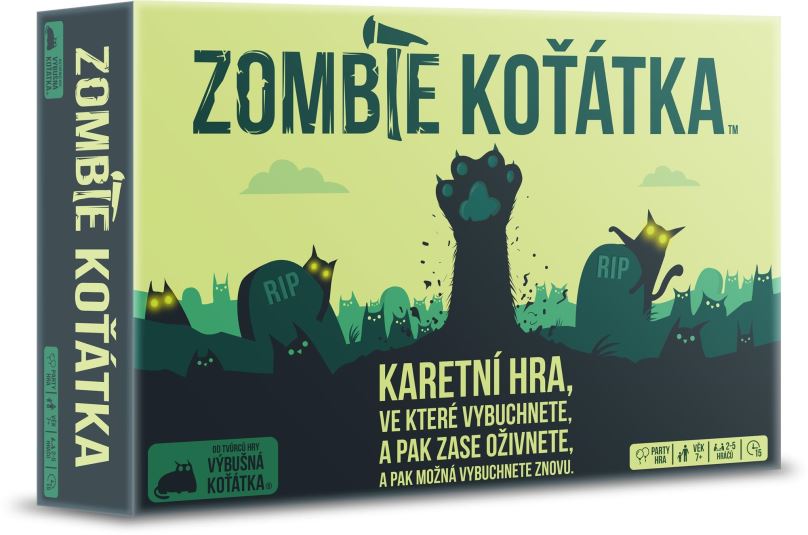Karetní hra Zombie koťátka