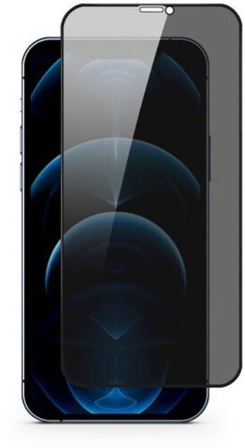 Ochranné sklo Epico Edge To Edge Privacy Glass IM iPhone 12 mini - černá