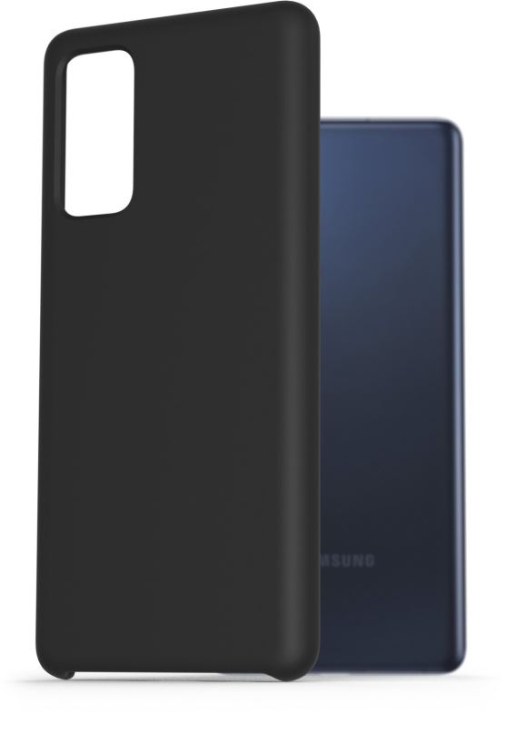 Kryt na mobil AlzaGuard Premium Liquid Silicone Case pro Samsung Galaxy S20 FE černé