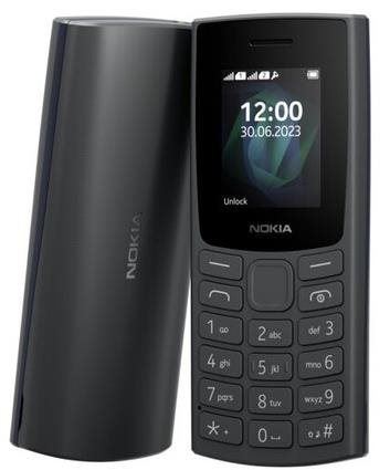 Mobilní telefon Nokia 105 4G (2023) šedá
