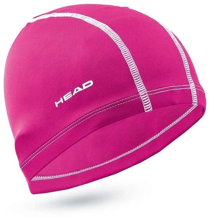 Plavecká čepice Head Polyester cap, růžová