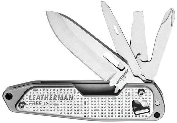 Nůž Leatherman Free T2, stříbrná